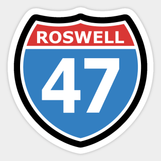 Roswell 47 Sticker